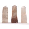 Drahokam Obelisk Hroty cca 5 cm - Dymový Kremeň