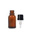 15 ml Jantárová Sklenená Fľaška s Kvapkadlom a Uzáverom TE (Varianta 15 ml Jantárová Sklenená Fľaška s Kvapkadlom a Uzáverom TE)