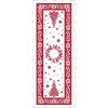chenille 1379 rj 40x100cm so striebornou nitou 500x500