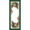 chenille 4115 ve na 40x100cm so striebornou nitou 500x500