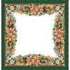 chenille 4117 ve na 100x100cm so zlatou nitou 500x500