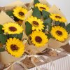 Mydlové kvety - Kytica- Dvoch Slnečníc