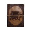 Sada Malých Ezoterických Kožených Zápisníkov (4x3") so Stojanom (Varianta Sada Malých Ezoterických Kožených Zápisníkov (4x3") so Stojanom)