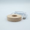 8cm Okrúhly Drevený USB LED Stojan - Studené/Teplé/Denné Svetlo