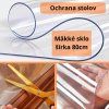 Ohybné Priehľadné Mäkké sklo (8)