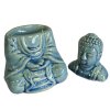 Sediaci Buddha Aroma Lampa - Modrá