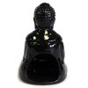 Sediaci Buddha Aroma Lampa - Čierna