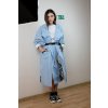 set svetlo modrý plášť so sukňou oversize coat baby blue skirt freedom free mind purity cool fashion brand design set