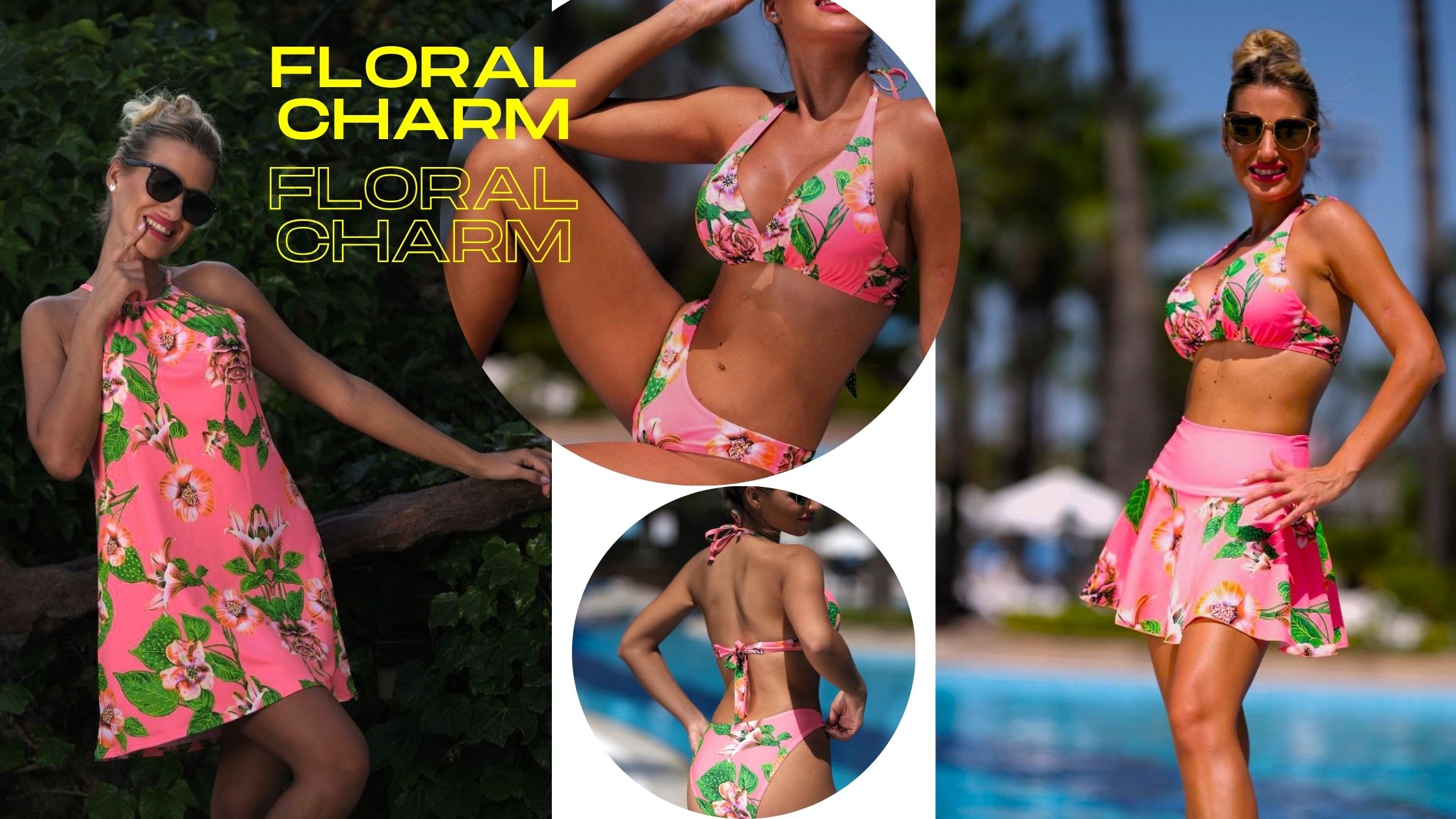 set Floral Charm 2024