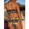 Dámské dvoudílné plavky Sunset Palms – velmi sexy letní model v barvách západu slunce