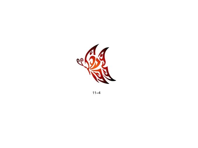 Sablon csillogó tetováláshoz Fengda  11-04