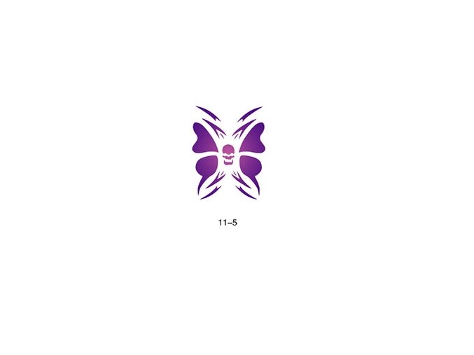 Sablon csillogó tetováláshoz Fengda  11-05