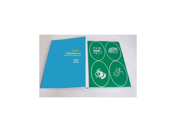 Airbrush tetováló sablon - Könyv 20