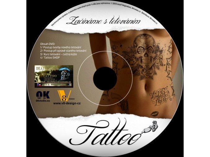DVD Kezdő lépések a tetoválással