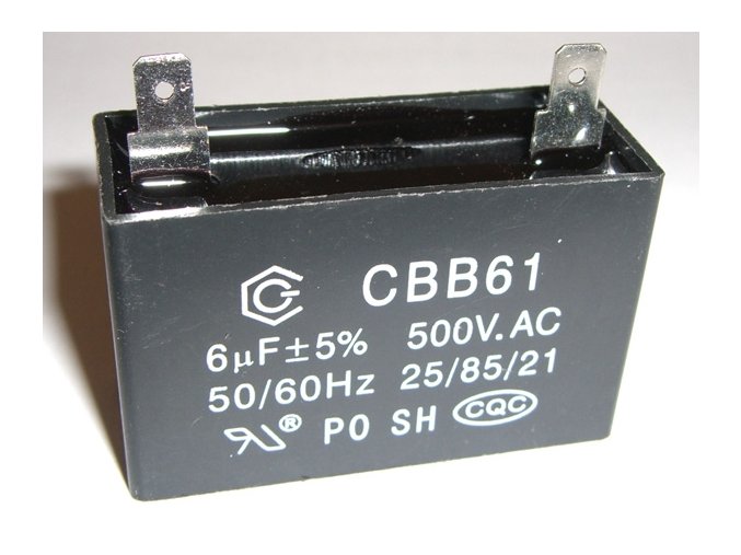 Indító kondenzátor 6uF