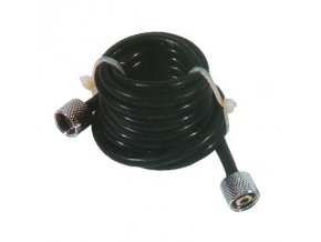 Fengda BD-19 1,5 m fekete tömlő G1/8 - G1/8