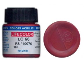 LifeColor LC66 basic gloss raw siena szín