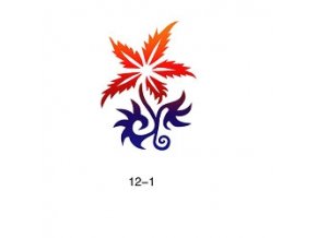 Sablon csillogó tetováláshoz Fengda  12-01