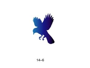 Sablon csillogó tetováláshoz Fengda 14-06