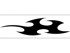 Airbrush sablon lángok/flames C492