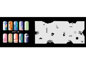 Fengda  JFH07-134 (airbrush nail art) körömsablon