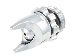 Levegősapkás szórófej tömítéssel és tűvédő kupakkal