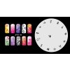 Fengda  JFH01-016 (airbrush nail art) körömsablon