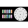 Fengda  JFH02-028 (airbrush nail art) körömsablon