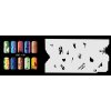 Fengda  JFH07-139 (airbrush nail art) körömsablon