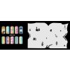 Fengda  JFH08-149 (airbrush nail art) körömsablon