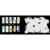 Fengda  JFH10-187 (airbrush nail art) körömsablon