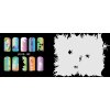 Fengda  JFH10-193 (airbrush nail art) körömsablon