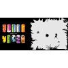 Fengda  JFH10-197 (airbrush nail art) körömsablon