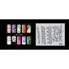 Fengda  JFH11-202 (airbrush nail art) körömsablon