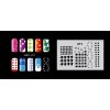 Fengda  JFH11-211 (airbrush nail art) körömsablon