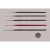 LifeColor 532-1 Pure red sable hosszú sörtéjű kerekfejű ecset