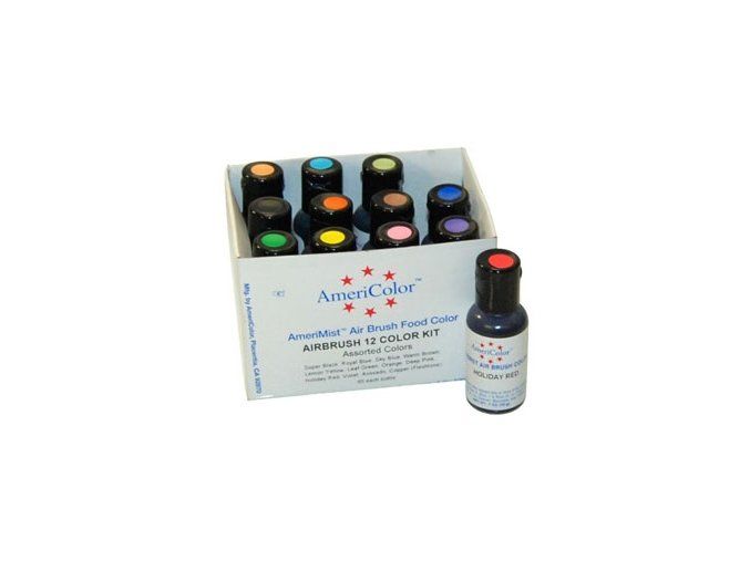 Set 12 barev Americolor (12x19ml)