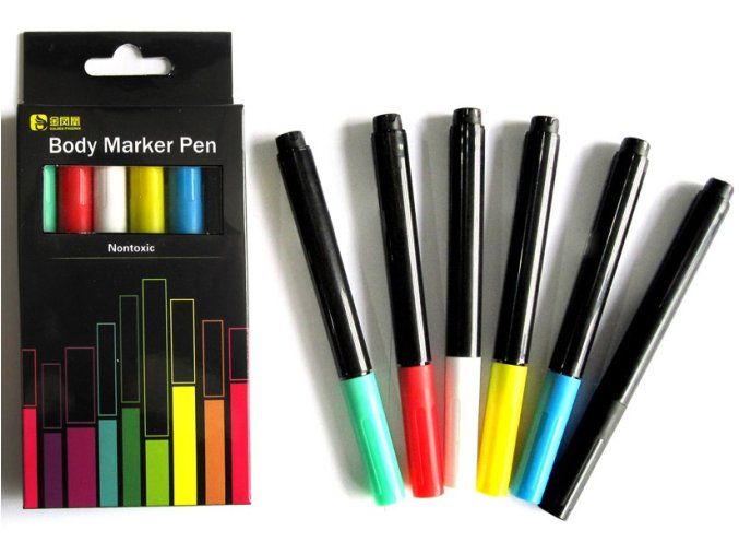 Marker pentru corp (6 buc./set)