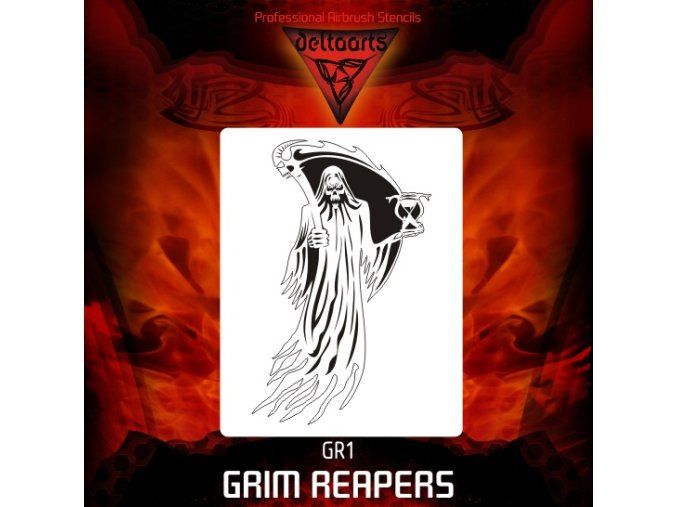 Șablon pentru aerograf Grim Reapers gr1