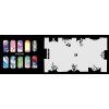 Șablon pentru unghii (nail art cu aerograf) Fengda JFH03-059