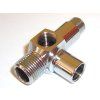 Supapă de reținere, două capete și conector solenoid