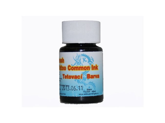 Airbrush tetovacia farba Fengda black 40ml