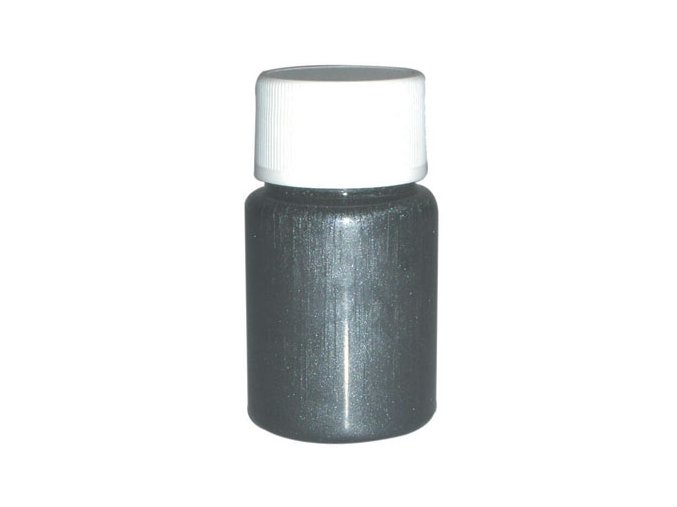 Airbrush tetovacia perleťová farba Fengda silvery black 40 ml
