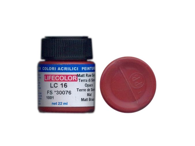 Farba LifeColor LC16 basic matt raw siena