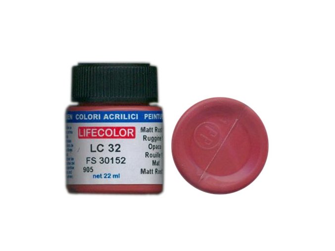 Farba LifeColor LC32 basic matt rust 1
