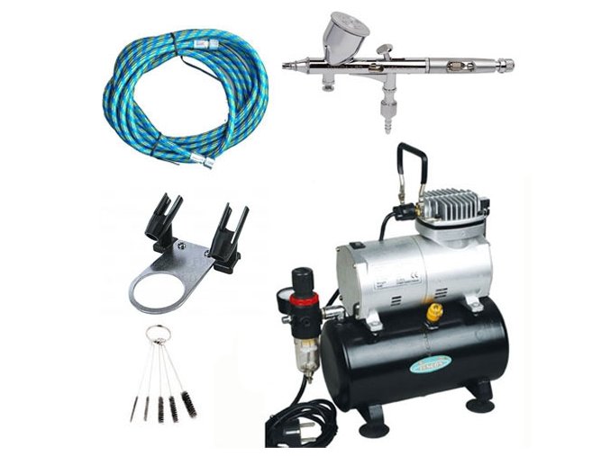 Hobby airbrush set