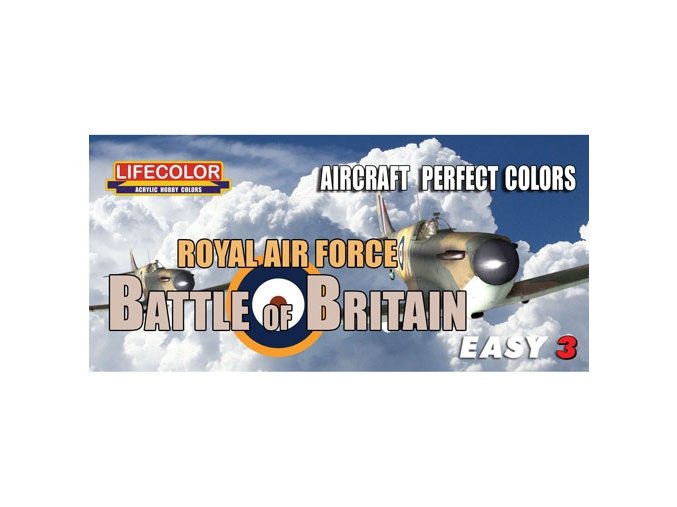 Set kamuflážnych farieb LifeColor MS06 BATTLE OF BRITAIN