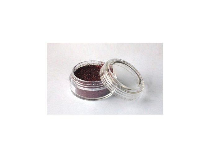 Trblietavý prášok Fengda Glitter Dark brown 10 ml