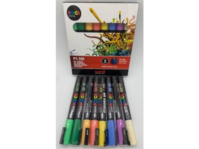 posca set 3m pastel