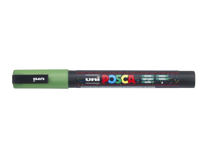 135929 6 pc 3m akrylovy popisovac posca green